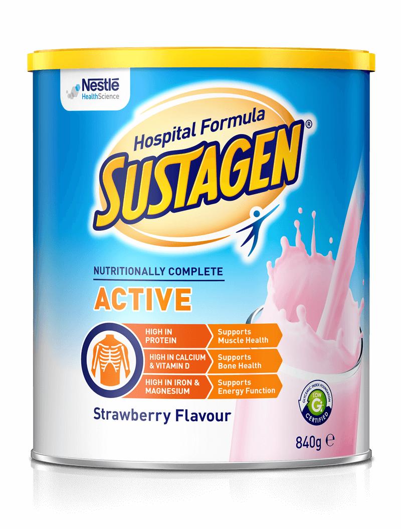 SUSTAGEN Hospital Formula for a complete nutrition boost