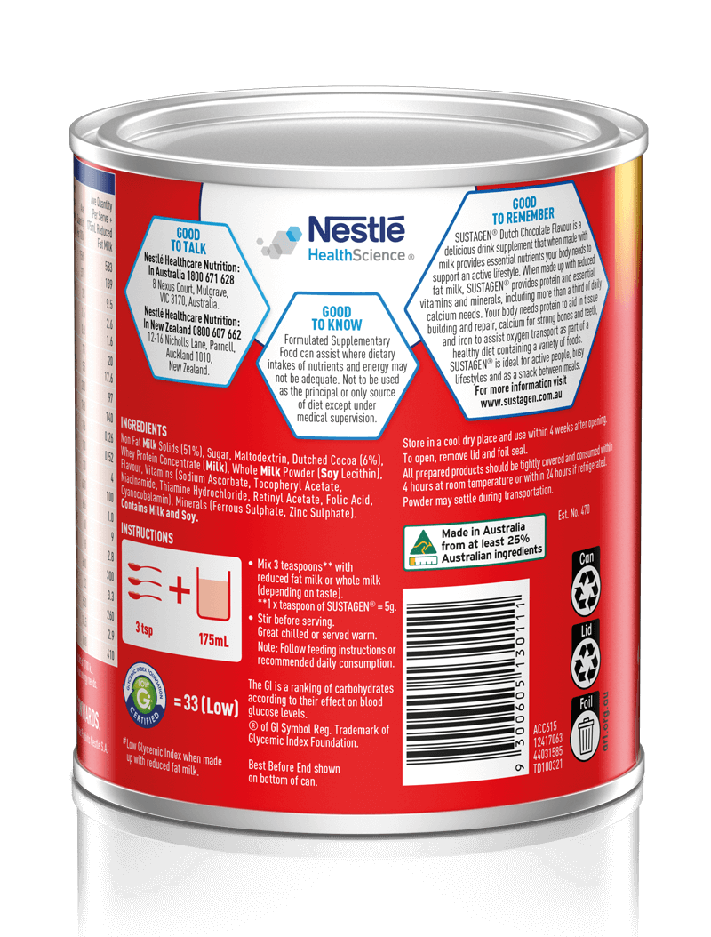 SUSTAGEN Everyday For Daily Energy SUSTAGEN Everyday For Daily Energy