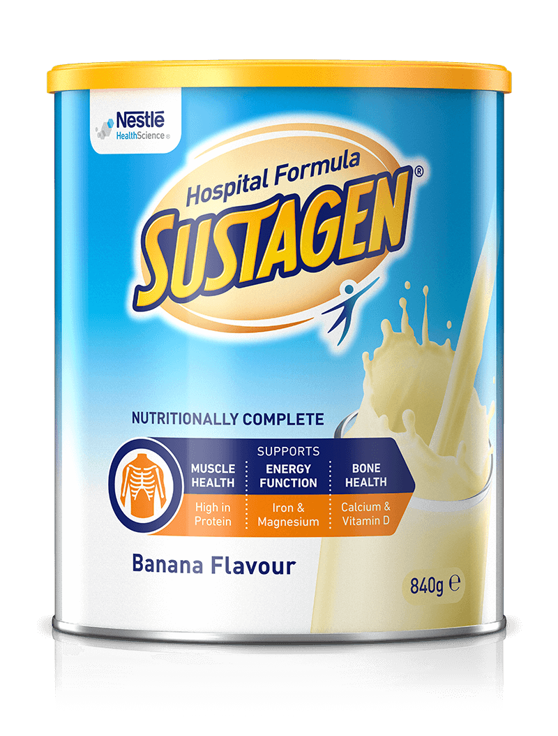 SUSTAGEN Hospital Formula for a complete nutrition boost