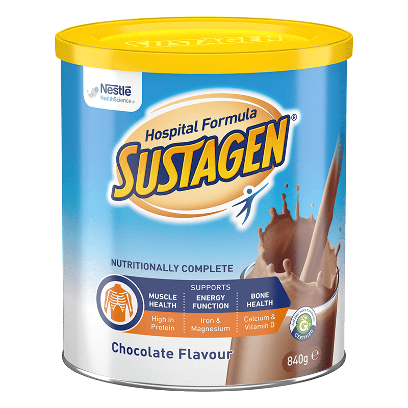 SUSTAGEN Hospital Formula for a complete nutrition boost