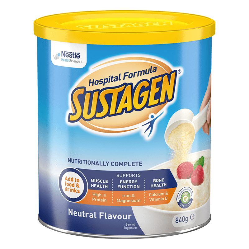Low GI certified* Sustagen