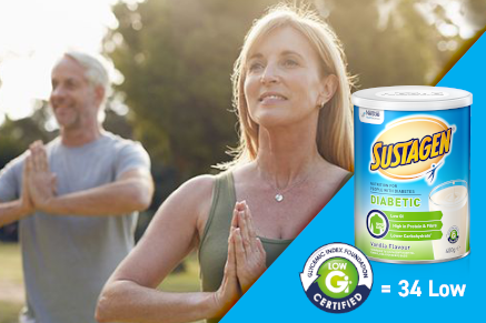 SUSTAGEN Diabetic low GI nutritional support